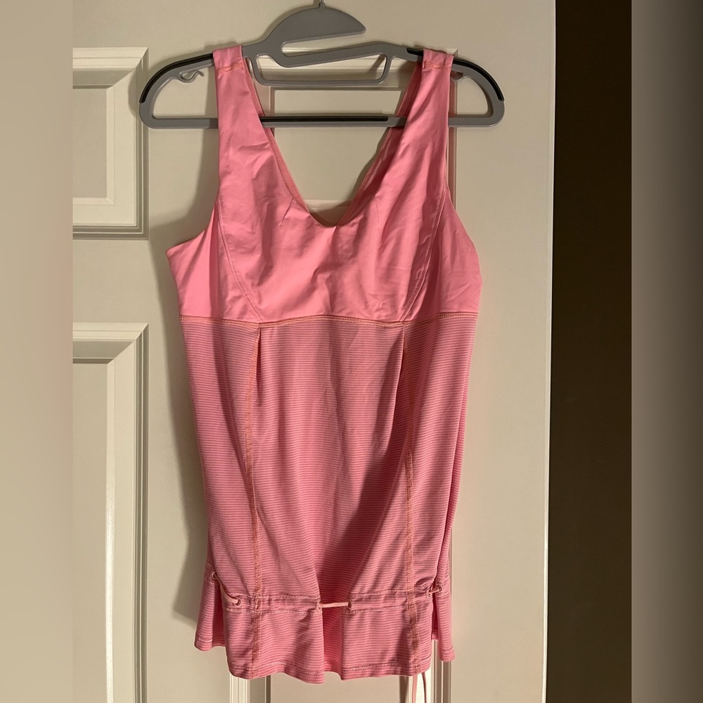 Lululemon drawstring tank top